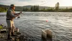 Meisterhaftes Posenfischen bei Wind und Strömung