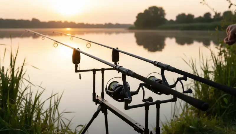 Karpfenrute Gewässer: Perfekt abgestimmt